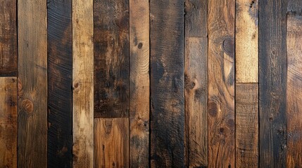 Aged and distressed wooden planks with a rich weathered patina showcased in a clean minimalist layout for a rustic natural feel