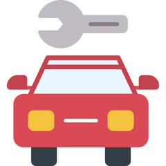 Poster - Car Repairing Icon