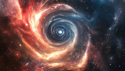 Wall Mural - Galaxy Nebula in Cosmic Sky