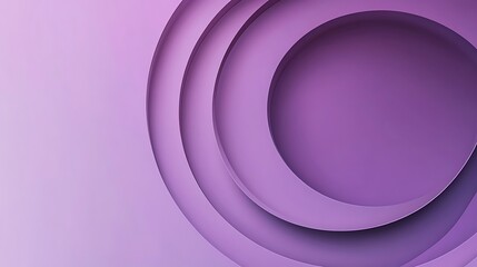 Wall Mural - Abstract purple background with concentric circles.