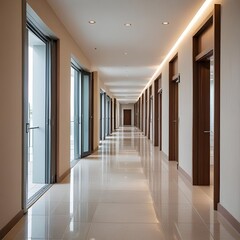 Canvas Print - corridor in a room