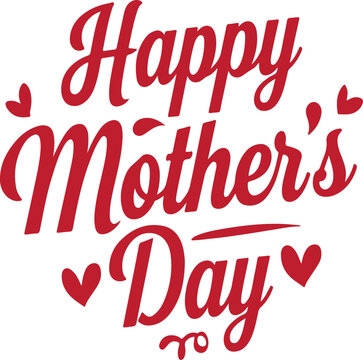 Happy Mothers Day Calligraphy