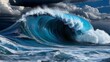 © Nusin - Minimalist ocean waves