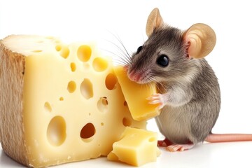 mouse and cheese