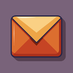 mail flat icon