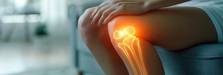 Knee joint pain, Anatomy body pain 