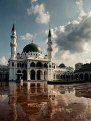 Kuala Lumpur's Jamek Mosque, again.