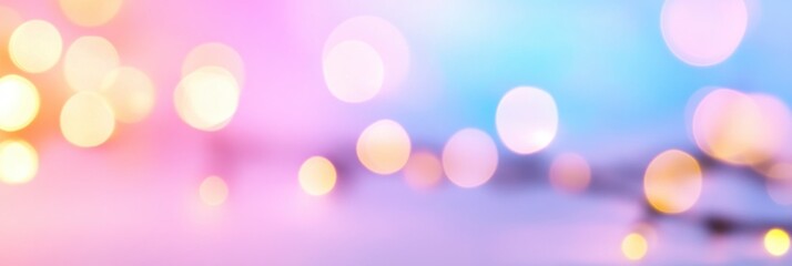 Blue purple tree branch on purple bokeh light background