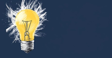 Poster - Lighting up complex ideas - Flat Lay