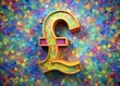 © Danicha - Creative representation of a pound money symbol in a modern and stylish financial background