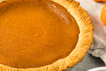 Thankskgiving Homemade Pumpkin Pie