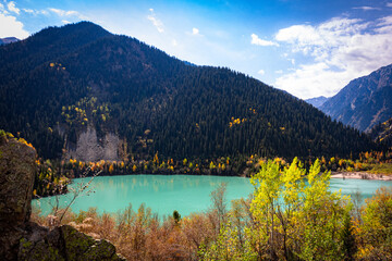 Lake in the mountains