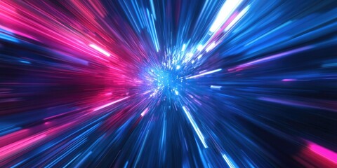 Poster - Futuristic abstract background representing energy and speed