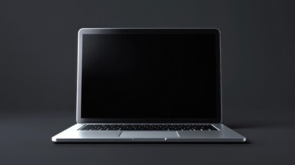 Poster - Digital illustration of a modern computer or laptop for business, design or web projects