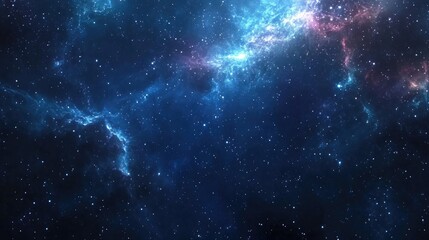 Poster - Starry texture of outer space background