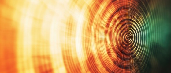 Poster - Abstract blurred background featuring a vintage geometric texture with a spiral design perfect for use in fabric garment or fashion design applications