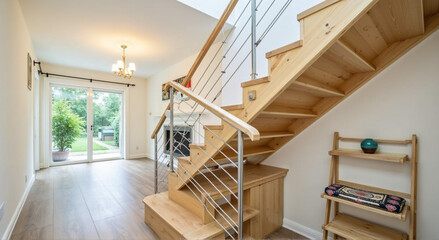 Sticker - staircase in house