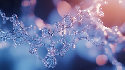 Wall Mural - abstract water splash: a close-up look at liquid dynamics