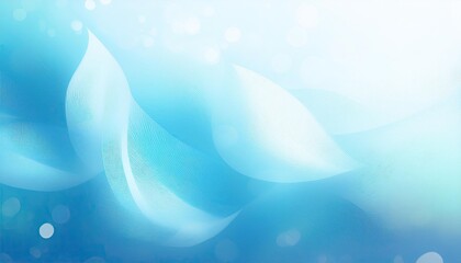 Fototapete - Supple light blue abstract poster banner backdrop with a blue-white pastel gradient background.