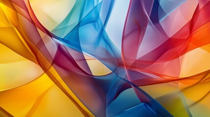 Poster - A vibrant multicolor background of diverse textures creates a striking visual tapestry, perfect for design.