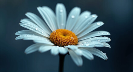 Wall Mural - daisy with dew