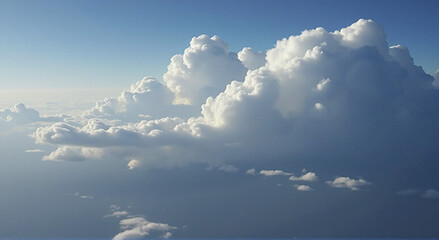 Sticker - blue sky and clouds