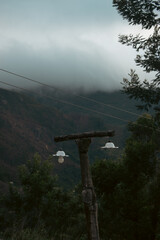 fog in the mountains