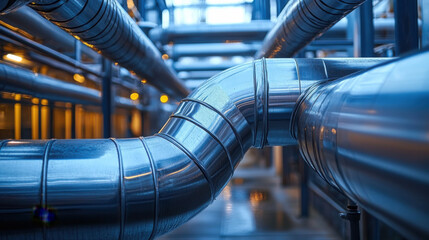 district heating pipes, sustainable and clean energy