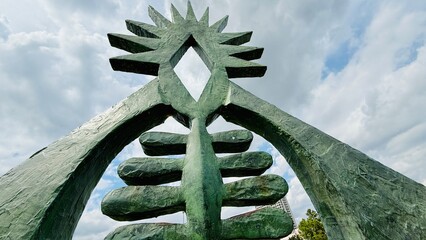 Hermann Park is a 445-acre urban park in Houston, Texas, situated at the southern end of the Museum District.	