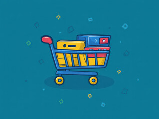 Aufkleber - Targeted Cyber Monday search engine ads graphics illustrations to optimize visibility and drive traffic to online stores