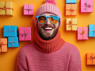 Aufkleber - Vibrant Cyber Monday promotional flyers photos showcasing eye-catching designs to attract shoppers to online deals