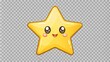 © artisttop - Cartoon star with a happy expression is shining brightly
