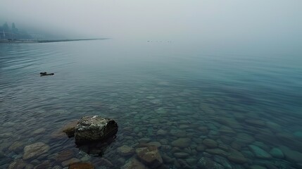 Wall Mural - Sea_ripple_water_with_morning