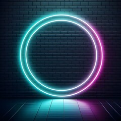 Poster - Neon Halo
