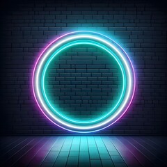 Poster - Neon Halo
