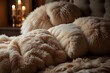 © Siti - Cozy & Warm. plush accessories, soft lighting, and warm tones.