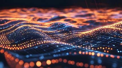 Abstract technology big data background concept.