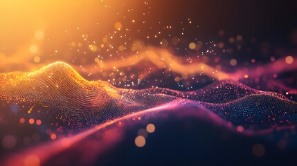 Abstract technology big data background concept.
