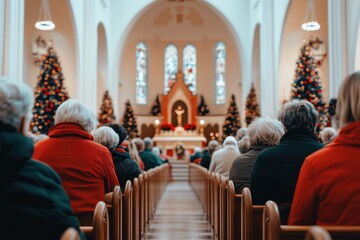 interior of church