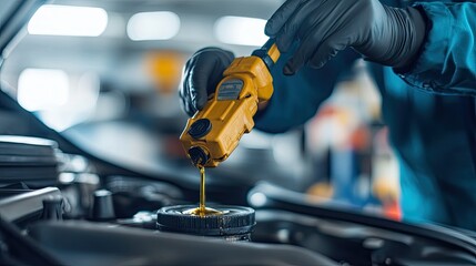 Precision Fluid Measurement in Vehicle Maintenance