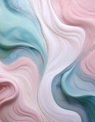 Poster - Abstract swirl of colors