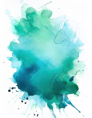 Poster - Abstract watercolor splash