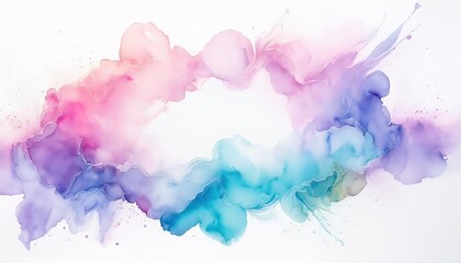 Canvas Print - Abstract paint splatter