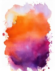 Wall Mural - Abstract watercolor background