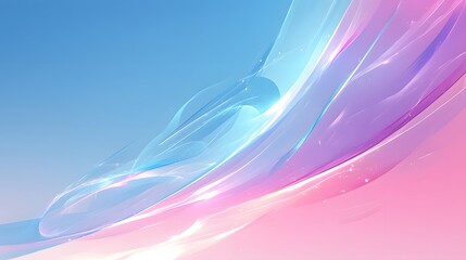 Wall Mural - Abstract Swirling Design with Blue, Purple, and Pink Hues