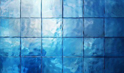 Wall Mural - abstract background with squares-generative ai