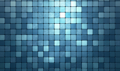 Wall Mural - abstract background with squares-generative ai