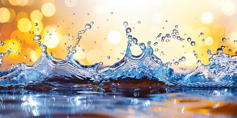 Canvas Print - water splash