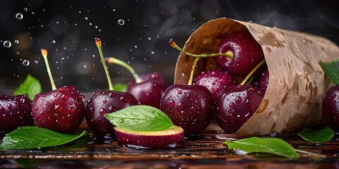 Wall Mural - cherries