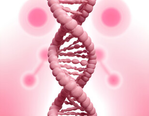 dna strand, dna strand on a white background, dna strand on a blue background